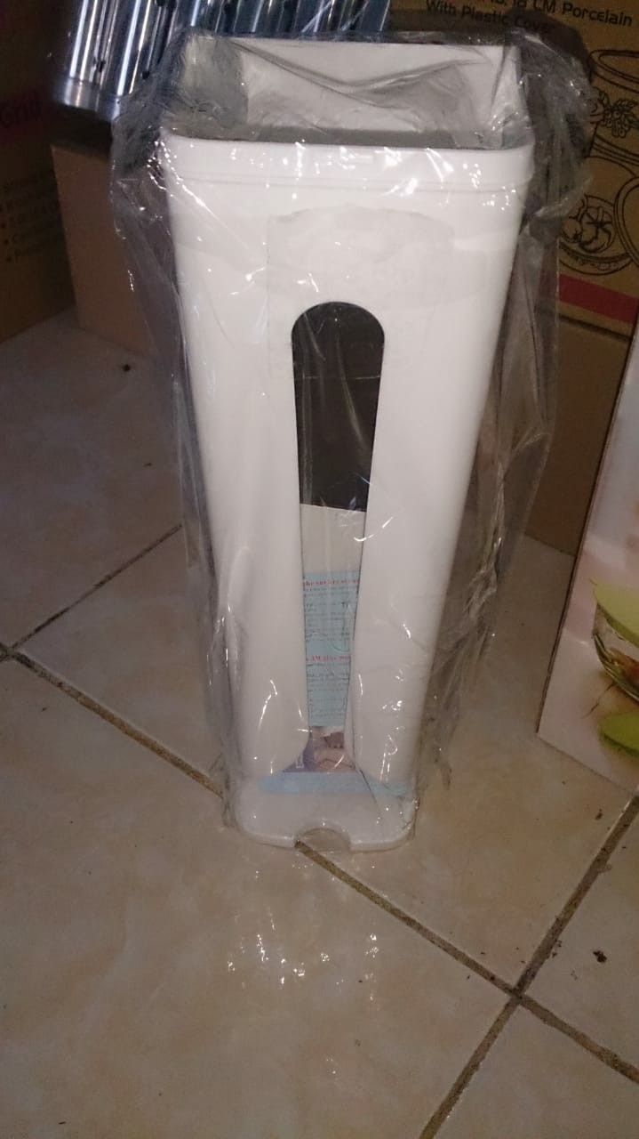 Dispenser Plastik Kresek Tempat Penyimpanan Kantong Plastic Aman Storage Box Organizer Murah Praktis