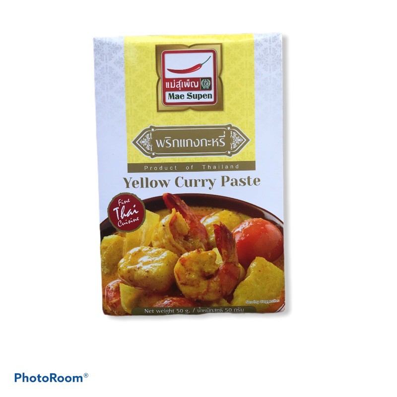 Mae Supen Yellow Curry Paste (Sachet)