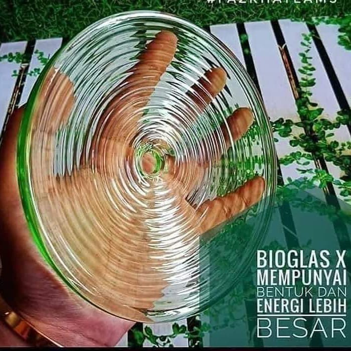 Kaca Bioglass-BioX - Bioglass- Terapi Air Minum Sehat Alami