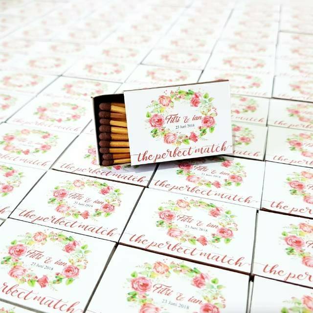 Custom Souvenir Matches - Korek Api Kayu