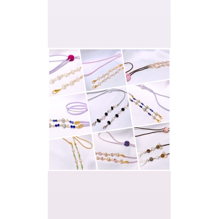 Strap masker mutiara | Oleh-Oleh lombok | Kado