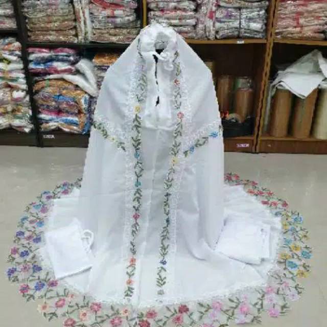 Mukena Renda Warna warni