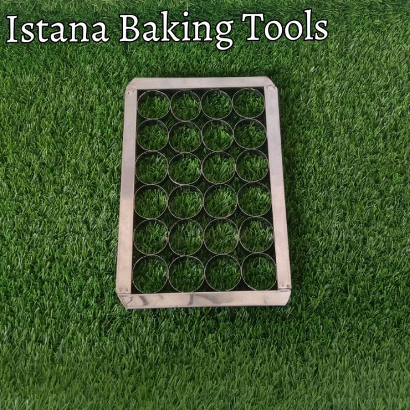 Cetakan Kue Kering Nastar Cookie Cutter Kastengel Stainless Aneka Bentuk Kuker Lebaran