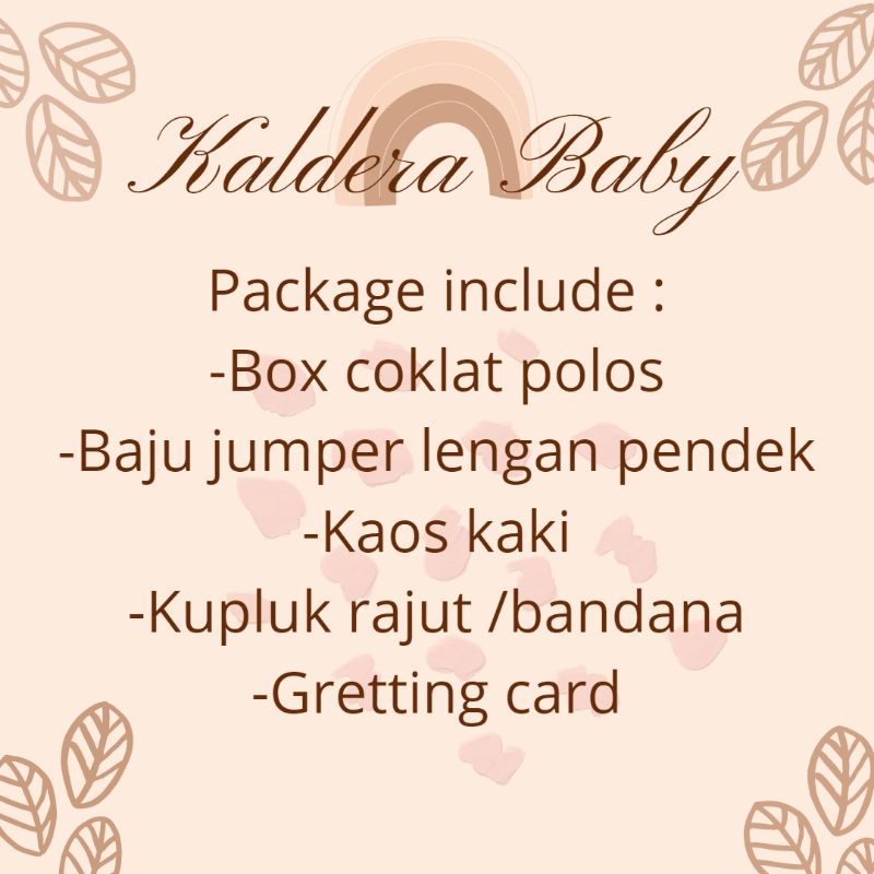 Hampers bayi / kado bayi /gift box