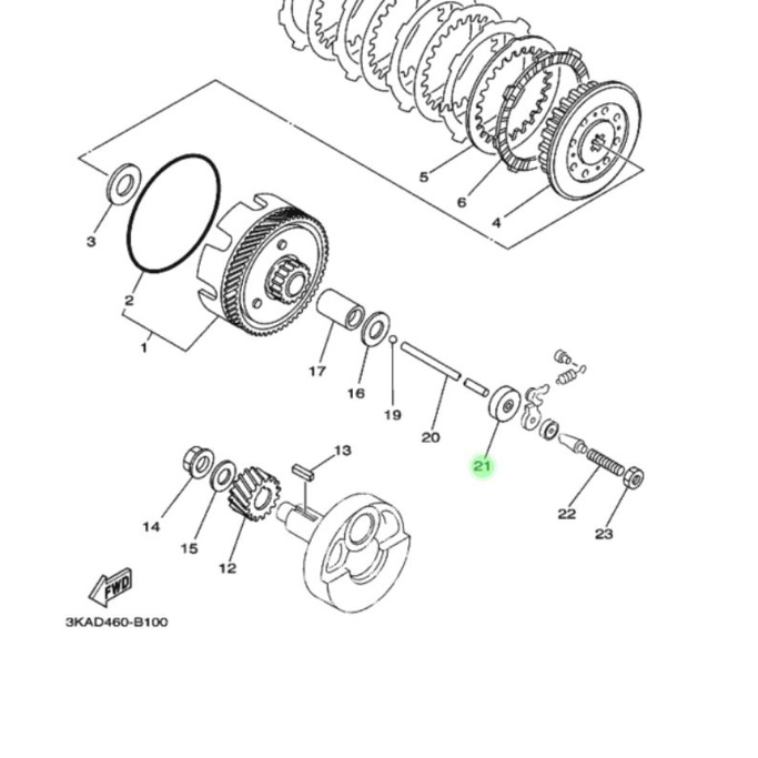 sil seal stoth stut stooth kopling rxs rxking rx s rx king original ygp 93109-05815