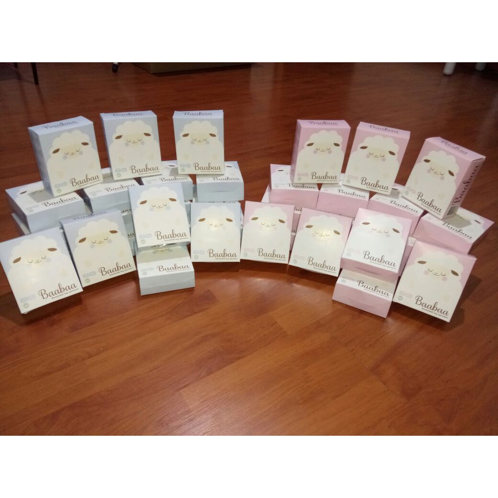 *PROMO* Baabaa Breastmilk storage Kantong Asi Pink / Blue / Clear Yellow 100ml 100 ml MADE IN KOREA