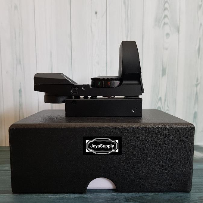 BARANG BARU Reflect Sight 4 Reticle Red Green Dot Scope AEG GBBR M3 M2 T1 T2 Acog