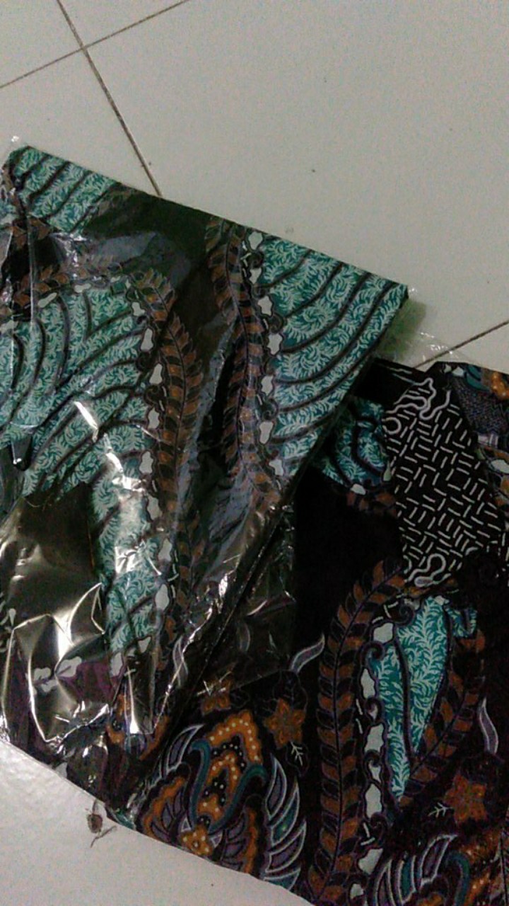 Batik Couple Keluarga Sania Ruffle Ori Ndoro Jowi Dnt Madu