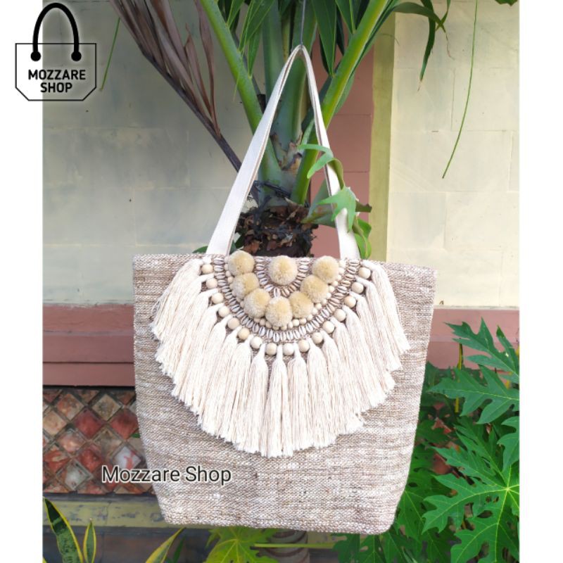 Tas pantai wanita | Tas handmade | tote bag aesthetic | tas bali | tas goni