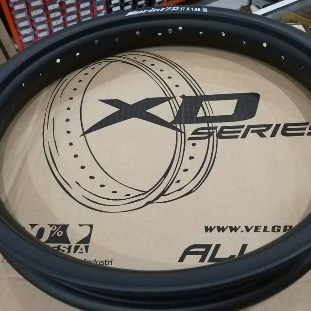 Velg almunium sprint xd ukuran 185x17 harga 195.000