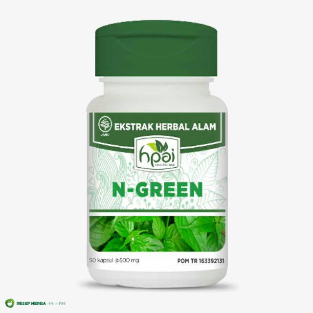 N-GREEN HPAI - Ekstrak Herbal Untuk Memelihara Daya Tahan Tubuh