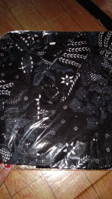 Size M L Xl Xxl Xxxl Bswart Batik Hrb026 Kenongo Hem Pendek Padi Pekalongan M L Xl Batik Pria Murahl