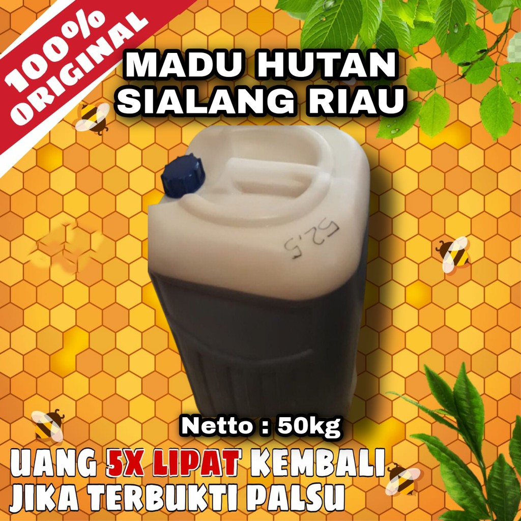 

Madu Hutan Sialang Riau Murni 100% Asli - Nadu Murni Asli 50kg