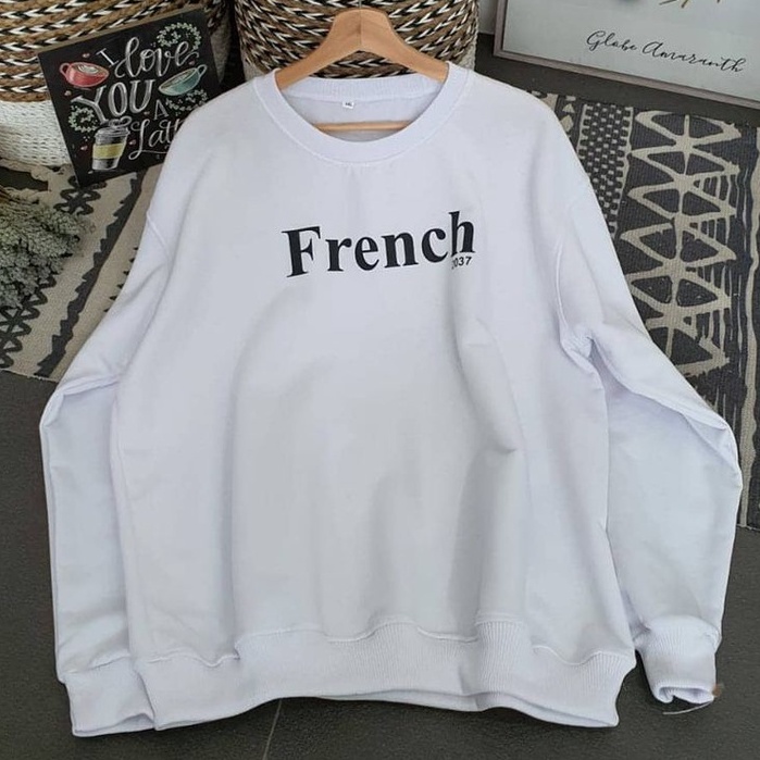 Pro.Coll - French Sweater XXL - Sweater Pria dan Wanita Big Size