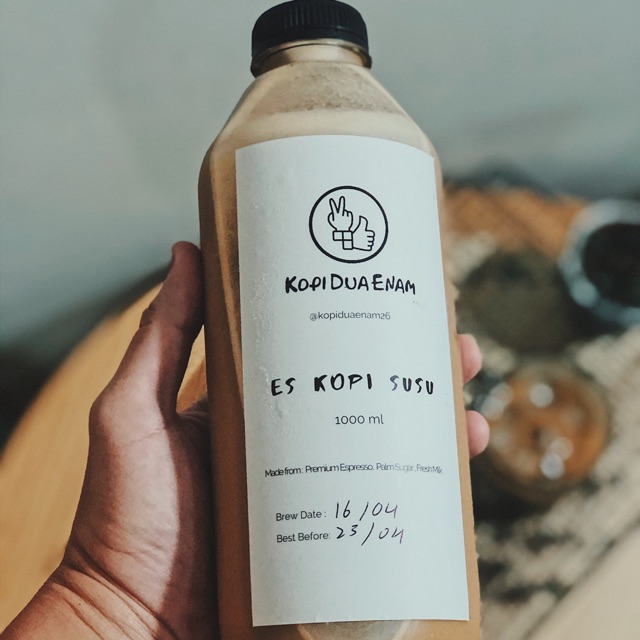 

Es Kopi Susu 26 - 1 Liter