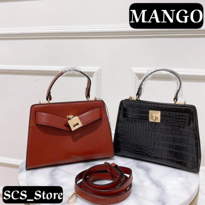 SLINGBAG WANITA MANGO / TAS SELEMPANG WANITA BRANDED IMPORT TERMURAH (ORIGINAL)