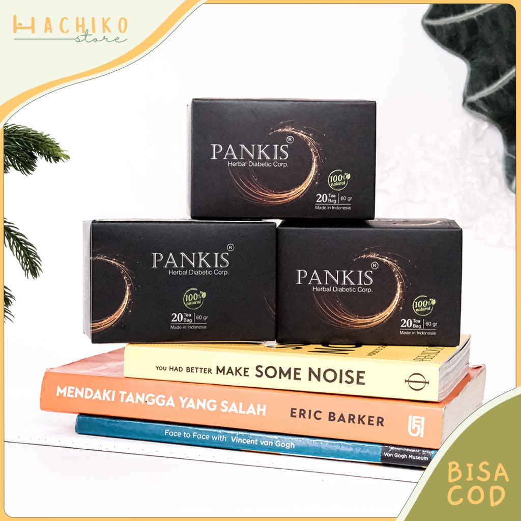 Pankis (GOLD) 3 Box - Usir Diabetes Menahun - Teh Herbal PANKIS