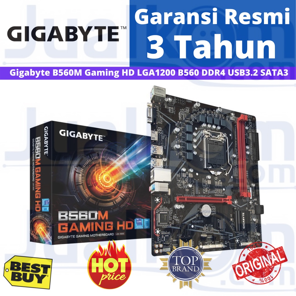 Gigabyte B560M Gaming HD Motherboard LGA1200 B560 DDR4 USB3.2 SATA3