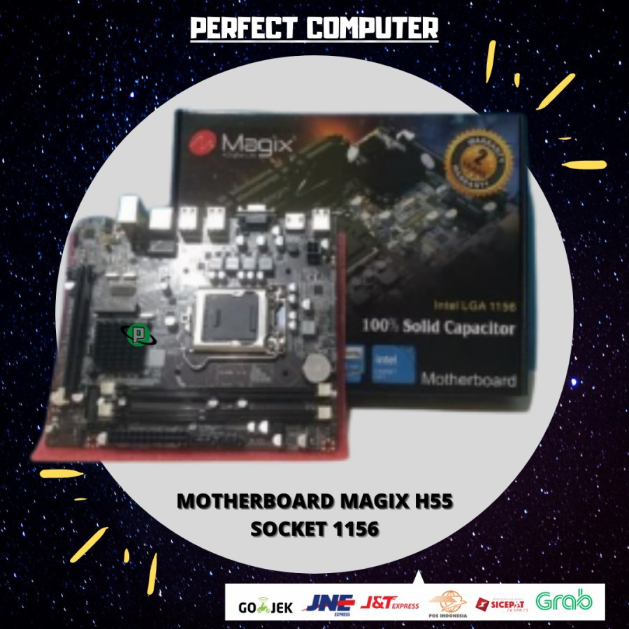 MOTHERBOARD MAGIX H55 SOCKET 1156
