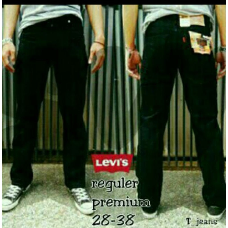 CELANA JEANS STANDAR/ REGULER PRIA MURAH MERIAH BISA COD