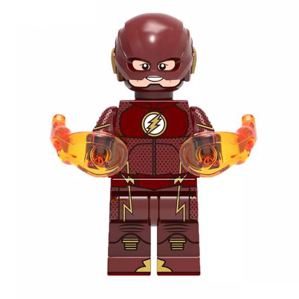 Dc Flash Barry Allen Justice League Classic Minifigure Lego Bootleg