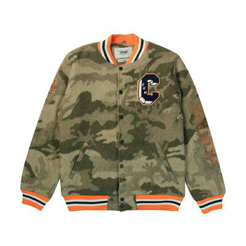 COSMIC VARSITY JACKET WOLCAM SZ XL