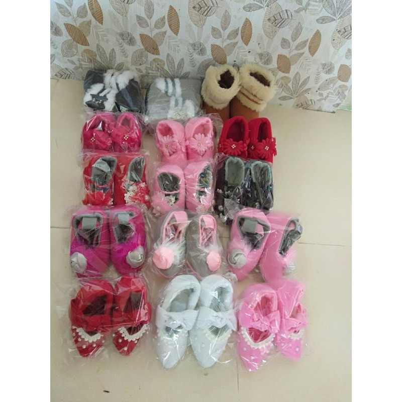 GROSIR SEPATU BAYI (campur flat, heels, boots)