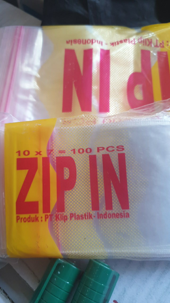 Plastik Klip / Ziplock 11 X 17 Cm Isi 100 Lembar