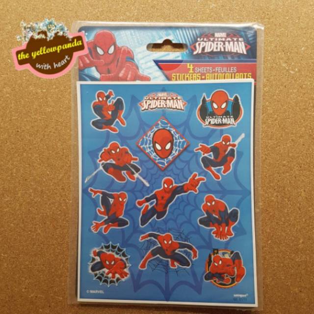 

Spiderman Sticker Gambar Tempel (48 Stickers)