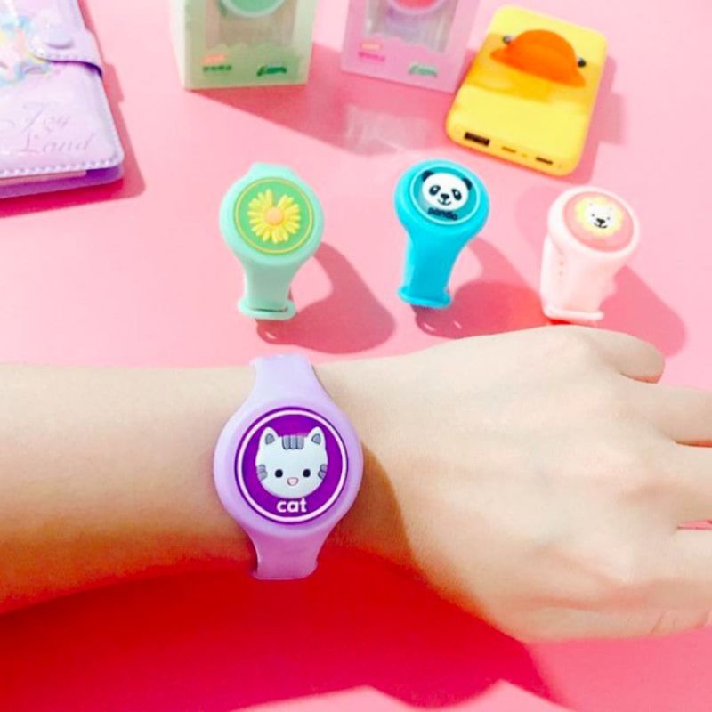 Gelang anti nyamuk anak bayi jam tangan anti nyamuk merk bikit jam anti nyamuk bayi