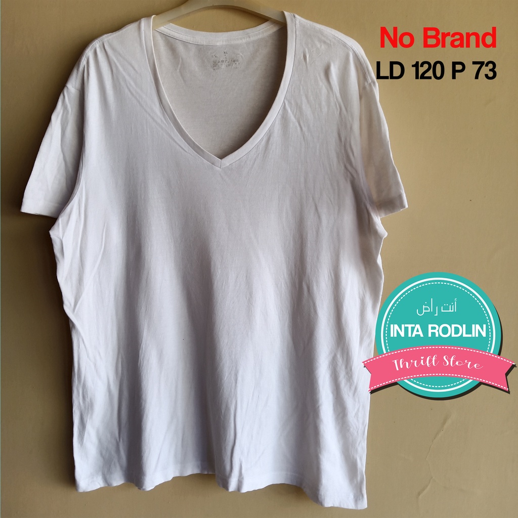 Kaos Pria Jumbo Preloved / PL / Bekas / Second / Seken / Pakaian Laki-laki / Baju Cowok / Big Size m