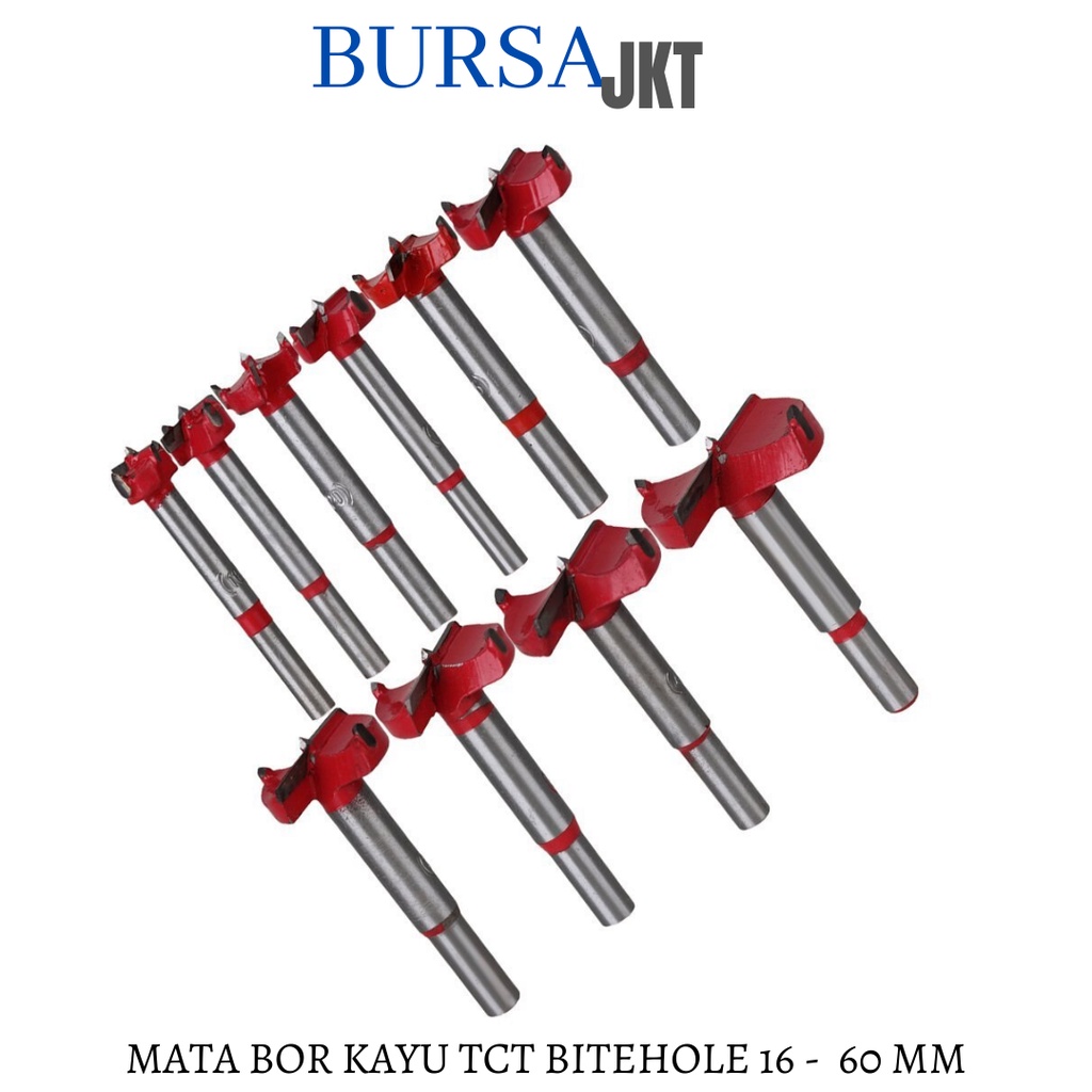 20 MM MATA BOR KAYU ENGSEL SENDOK MERAH FORSTNER BIT HOLE SAW