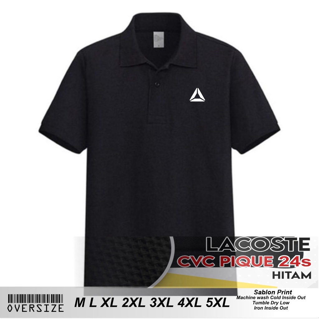KAOS POLO JUMBO BAJU BERKERAH KAOS PRIA OVERSIZE KAOS POLO CASUAL SIMPLE M L XL 2XL 3XL 4XL 5XL
