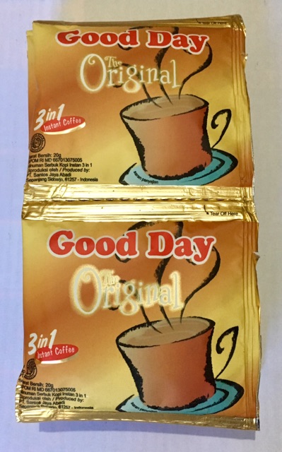 GOOD DAY kopi instan renteng isi 10