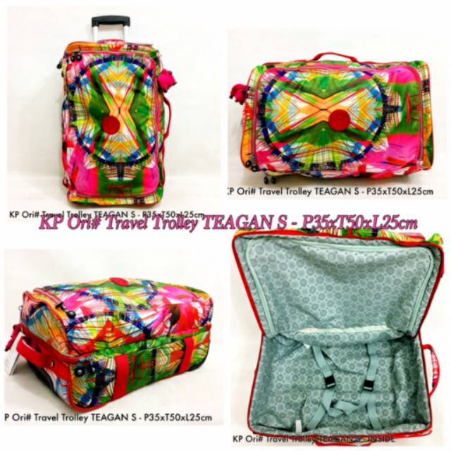 KIPLING ORI Trolly Travel Bag Shopee Indonesia