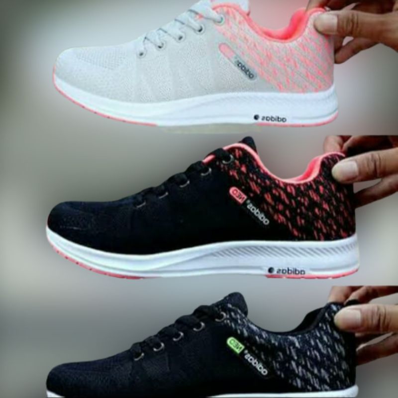 RESTOCK Sport Sneakers Shoes | Casual Sneakers Shoes | Sepatu Sneakers Wanita Korea Fashion | Sepatu Wanita Sneakers Kets Bertali Kasual HPD480