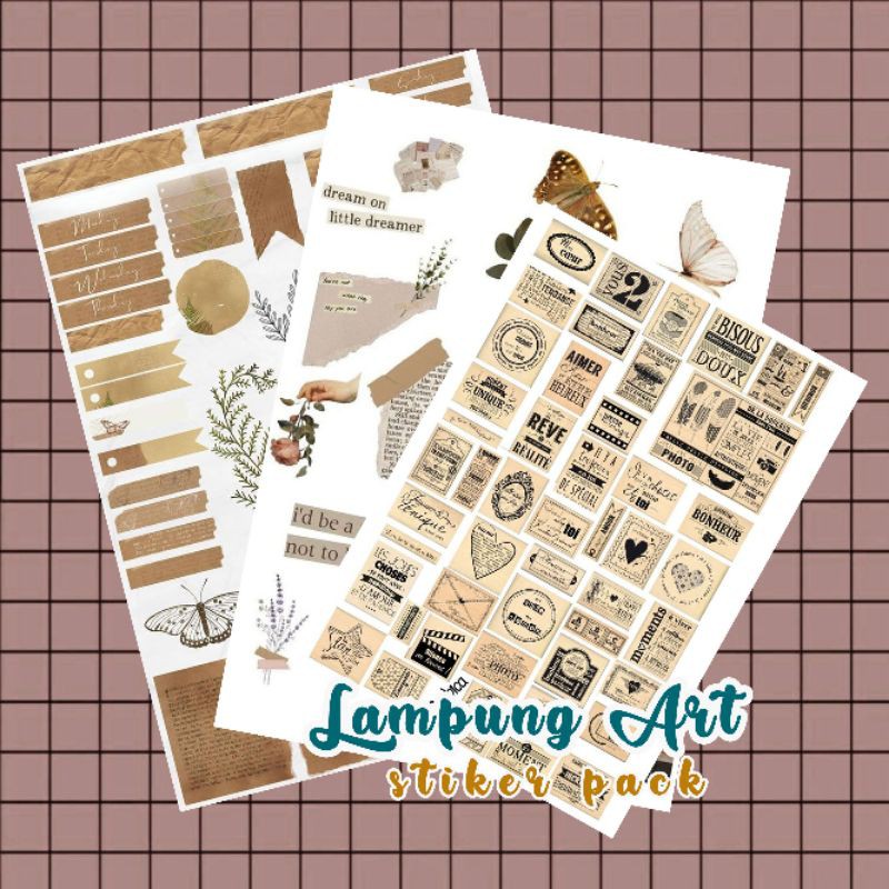 

Stiker Estetik For Hp, Laptop, motor dan benda lainnya