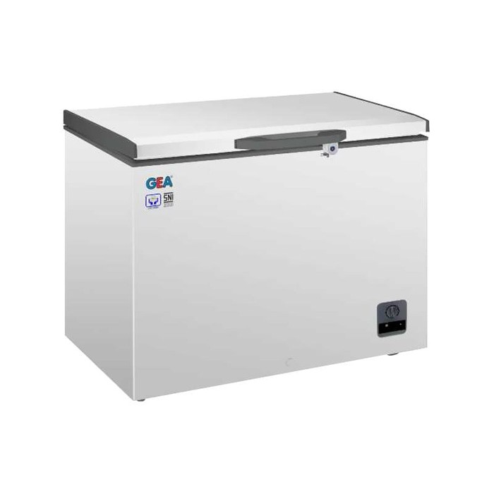 Chest Freezer Gea 336 Liter Garansi 3 Thn Low Watt 26 Derajat Bisnis Mini Market Ab336r Ab R Shopee Indonesia