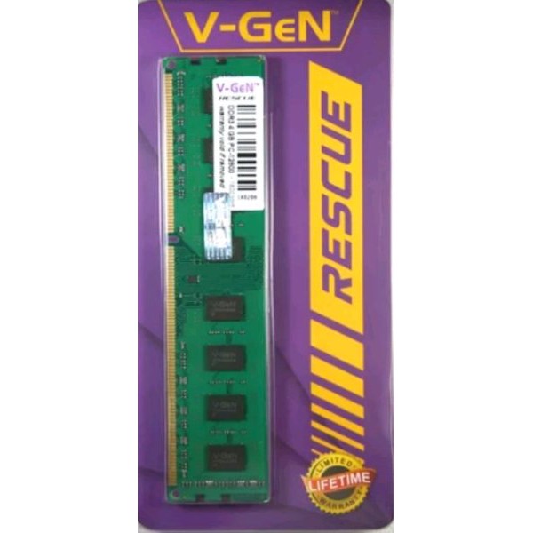 Vgen 4gb ddr3 pc 12800 murah
