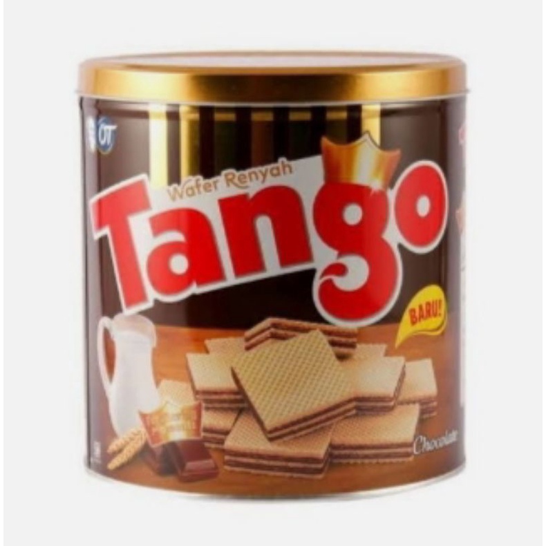 

Tango Wafer Cokelat & Vanila Kaleng berat 300gr