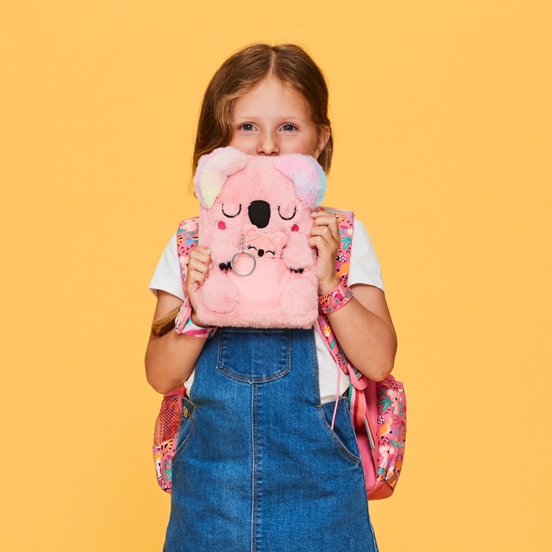 

Smiggle Lil' Mates Koala Pink A5 Notebook