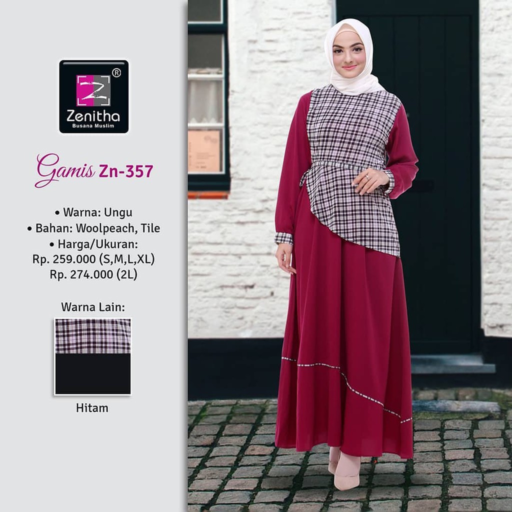 Baju Gamis dan Rompi Ethica  GST 25 Biru ETHICA  Fashion 