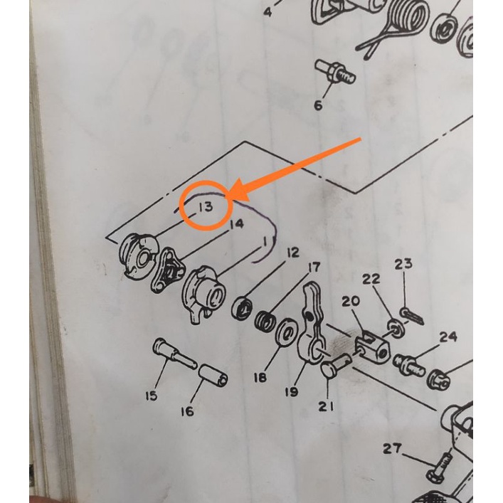 GUIDE DUDUKAN RUMAH PELOR SEGITIGA AS PERSENELING OPERAN GIGI ALFA SIGMA FORCE1 ORI YGP 2JG-18179-00