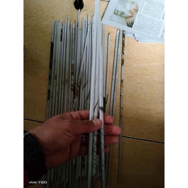 lintingan koran ukuran 35-40 cm