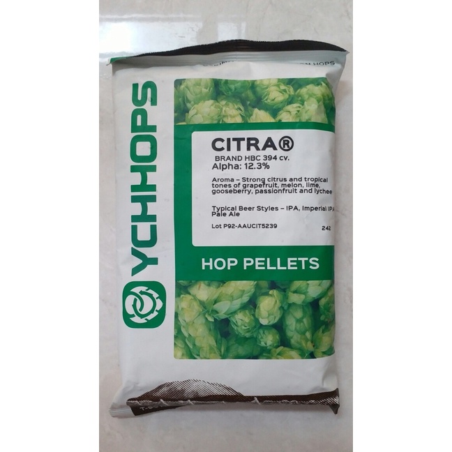 

Terlaris Citra hops 14.1%AA
