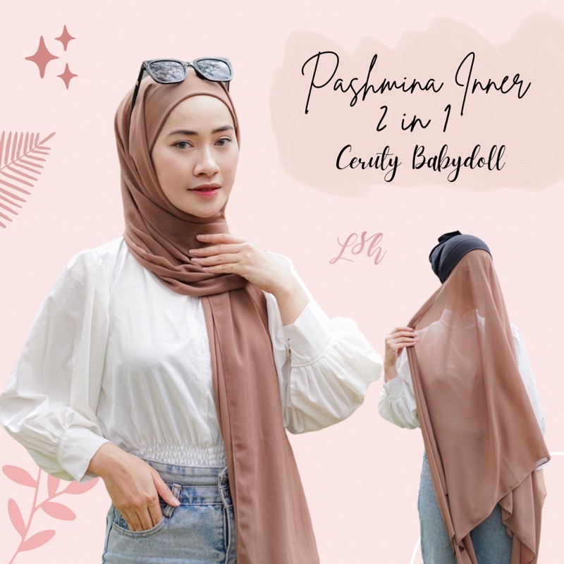 Pashmina Inner Ceruty Babydoll