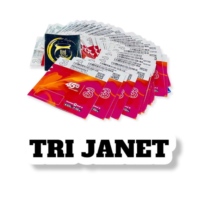 Kartu Perdana TRI JANET