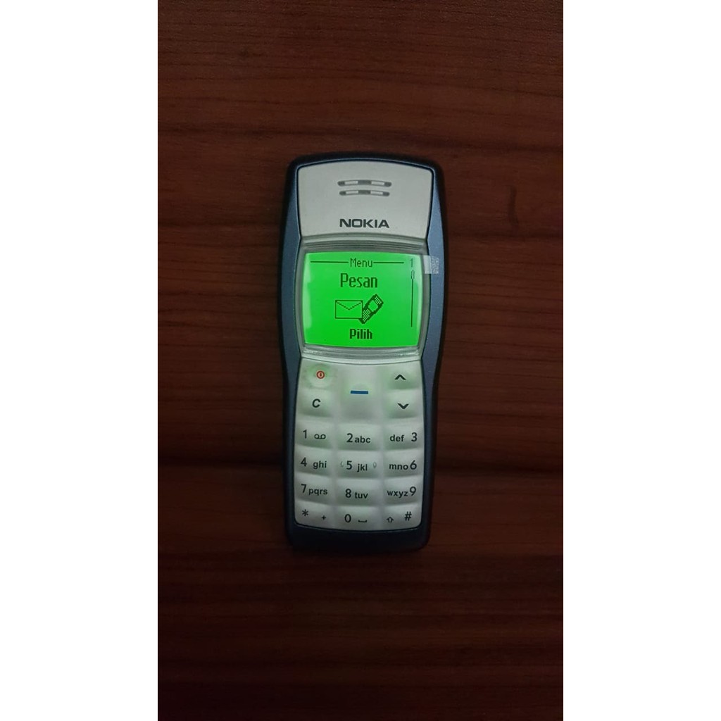HP Handphone Nokia 1100 Jadul Orange Jadoel Original  Not 3310 atau 8250 or E63 Vintage