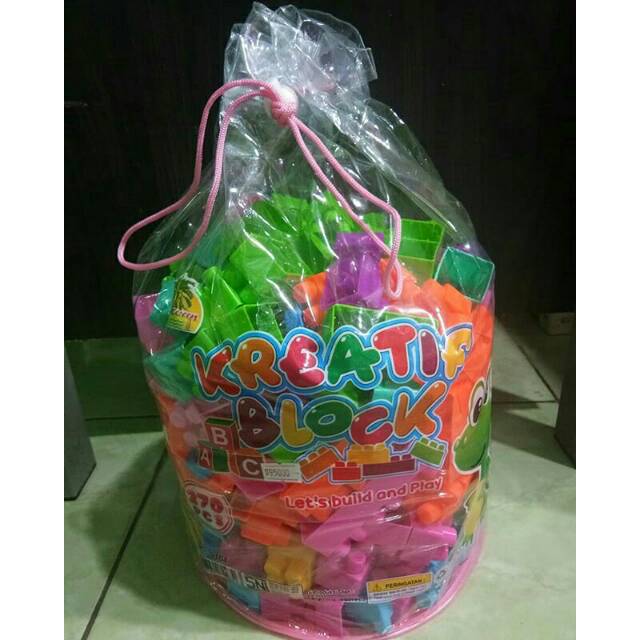 

Kreatif Block isi 270pcs