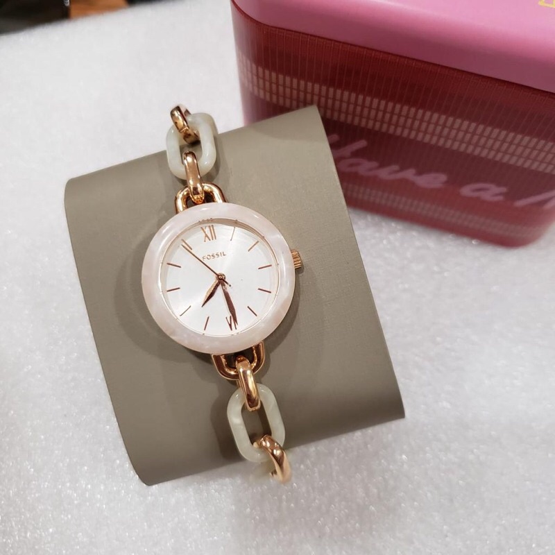 jam tangan wanita fossil ceramic